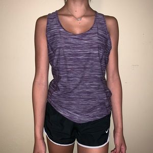 Purple Athletic Tank Top